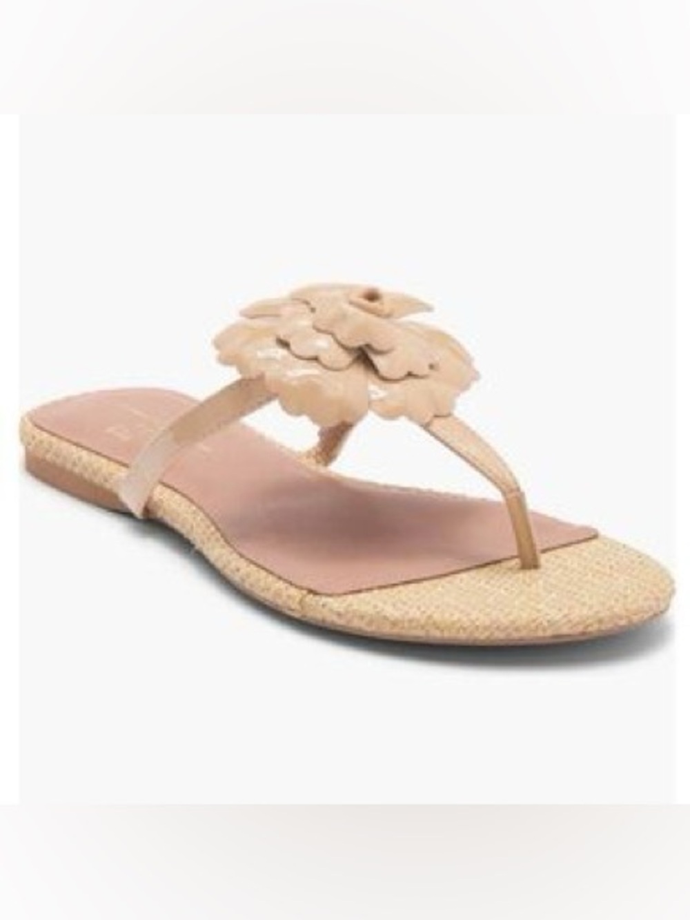 New Linea Paolo Laurel Flower Sandal Size 9